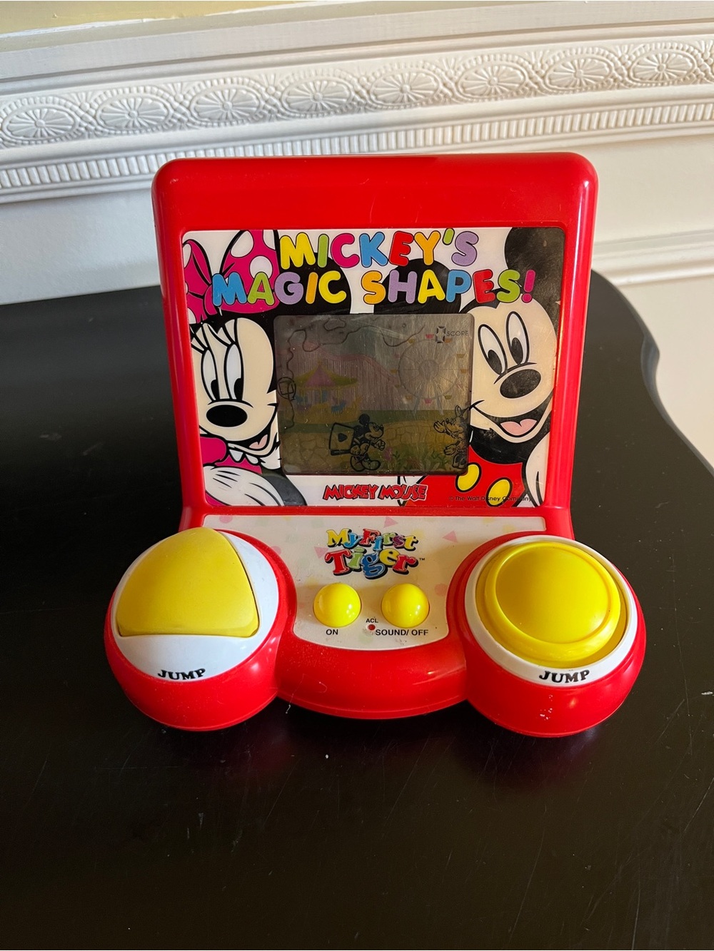Vintage 1994 Mickey’s Magic Shapes hand held game by Tiger . Tested and working